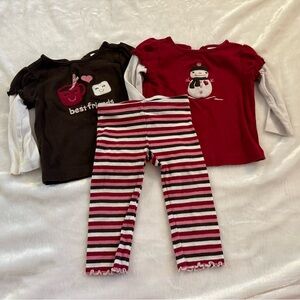 Gymboree winter legging set